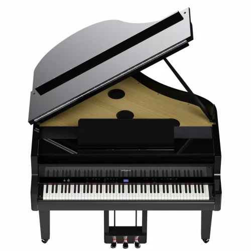 Roland GP-9 Digital Grand Piano - Polished Ebony - Image 7