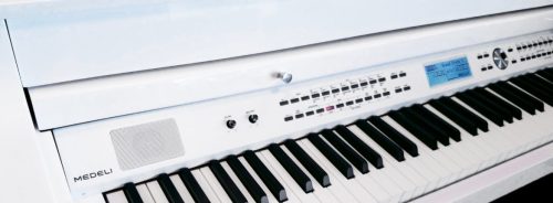 Medeli Forte Series GRAND510 Digital Baby Grand Piano - White - Image 4