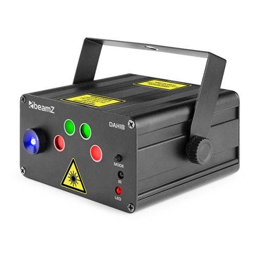 Beamz Dahib Double RG Gobo Laser w/Blue LED - Image 2