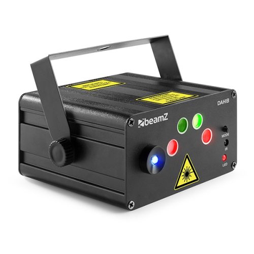 Beamz Dahib Double RG Gobo Laser w/Blue LED - Image 3