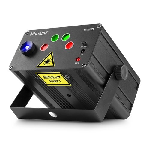 Beamz Dahib Double RG Gobo Laser w/Blue LED - Image 4
