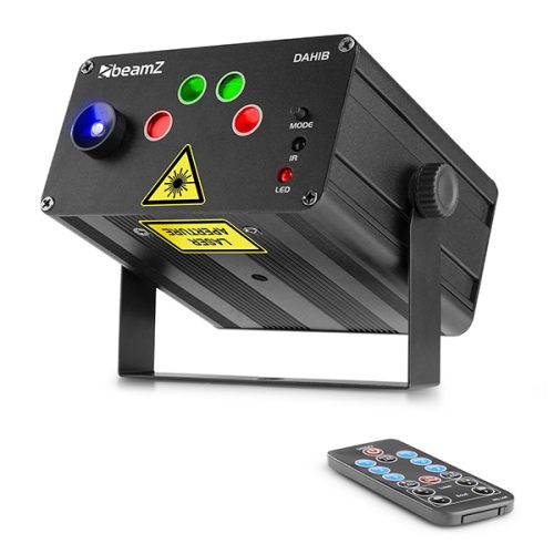 Beamz Dahib Double RG Gobo Laser w/Blue LED - Image 5