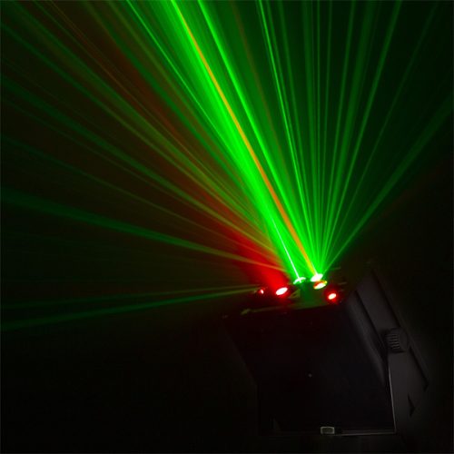 Beamz Dahib Double RG Gobo Laser w/Blue LED - Image 6