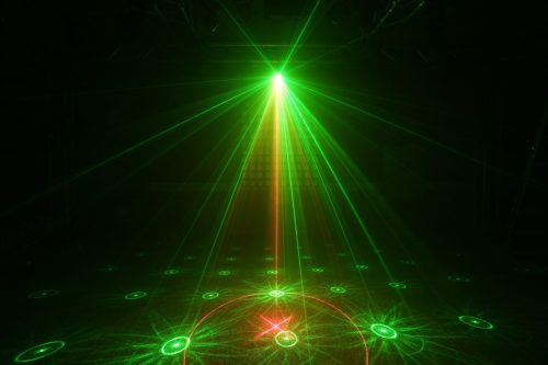Beamz Surtur II Double Laser RG Gobo 3w Blue LED - Image 5