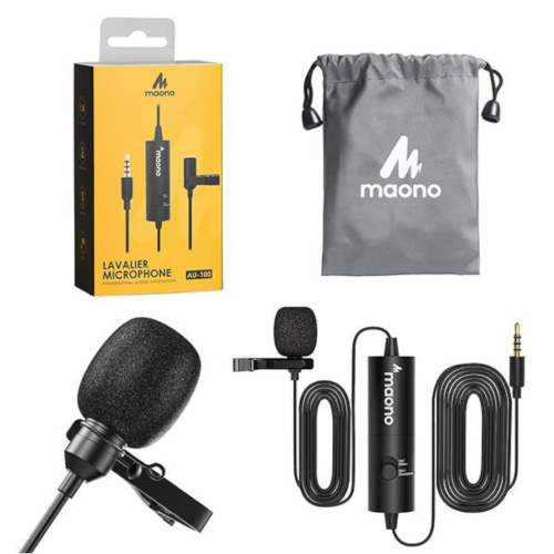 Maono AU100 – 3.5mm Lavalier Microphone - Image 2