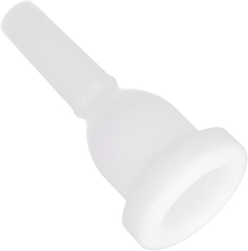 Santa Fe Plastic Trombone/Euphonium Mouthpiece – White - Image 2