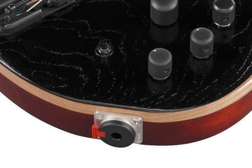 Ibanez BTB625SC  5 String Bass - Weathered Black Low Gloss - Image 6