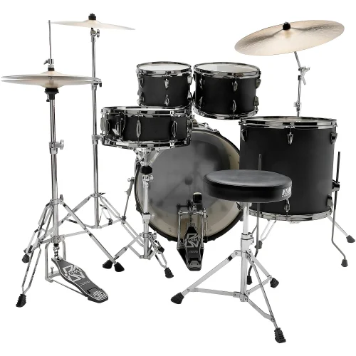 Tama Imperialstar 5 Piece Drum Kit- Blacked Out Black - Image 3