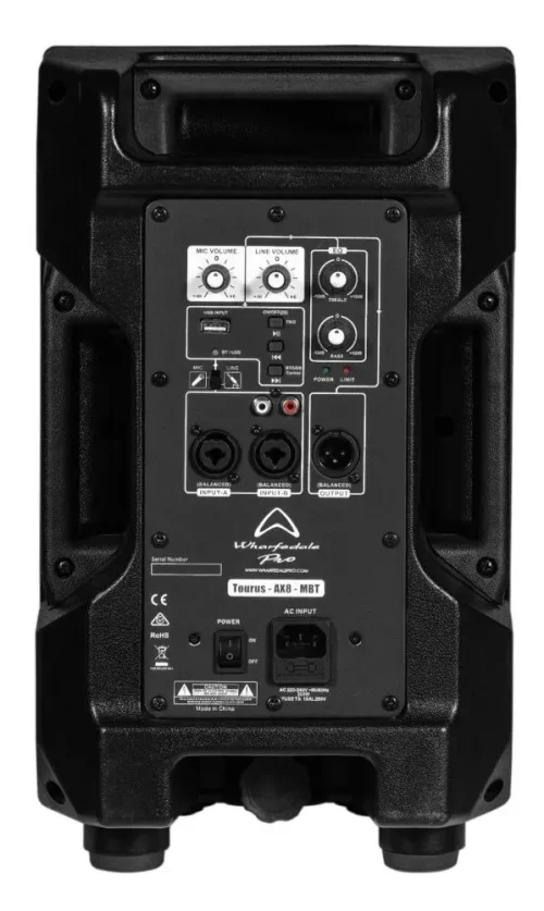 Wharfedale Tourus AX8-MBT – 8 Inch 2-Way Active Speaker - Image 4