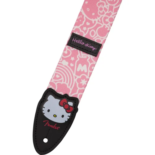 Fender x Hello Kitty Pink Poly Strap - Image 2