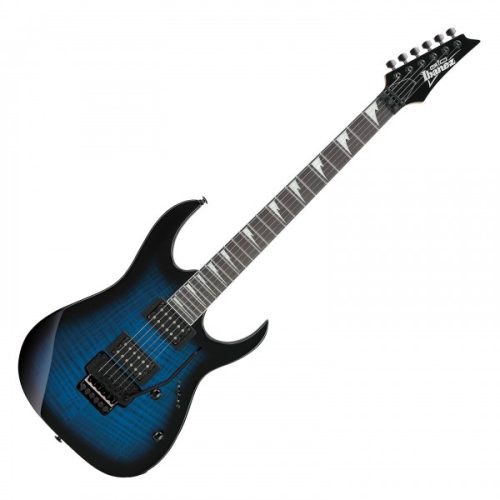Ibanez Gio RG320FAT Electric Guitar - Transparent Blue Sunburst - Image 2