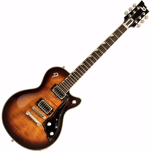 Duesenberg Fantom S Electric Guitar - Tobacco Burst - Image 5