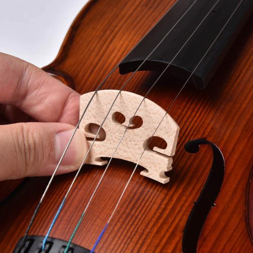 Josef Teller Violin Bridge Cut 4/4 (3 stars) - Image 2