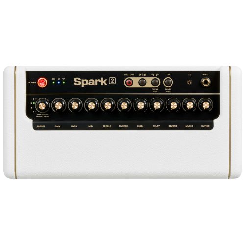 Positive Grid Spark 2 50-watt 2 x 4-inch Combo Amp - Pearl - Image 5