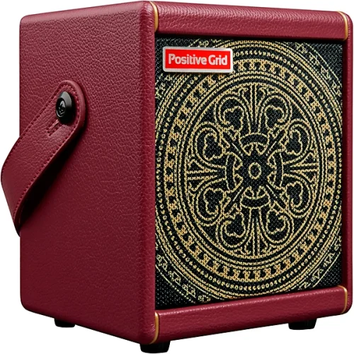 Positive Grid Spark Mini Vai Portable Combo Amp - Burgundy - Image 3