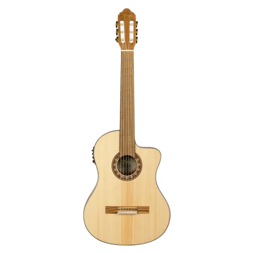 Valencia VC304CE Cutaway Classical Guitar with Pickup - Image 3