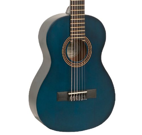 Valencia 1/2 Classical Guitar - Transparent Blue