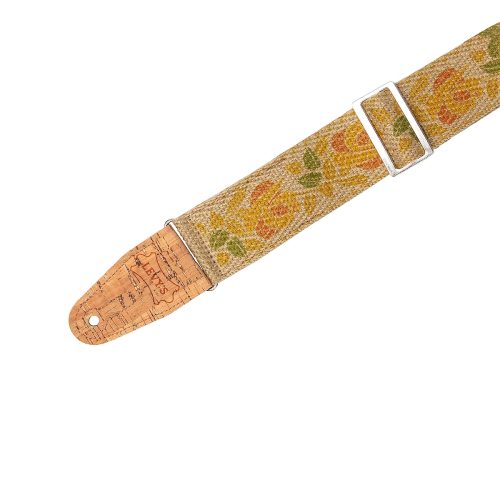 Levys MH8P-008 Vegan Hemp Guitar Strap - Rosa - Image 2