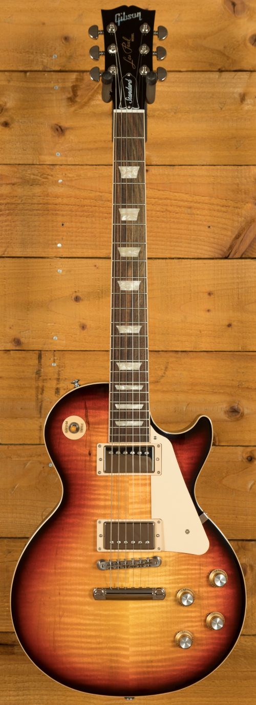 Gibson Les Paul Standard 60s AAA Top Guitar - Fireburst - Image 2