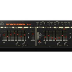Behringer Syncussion SY-1 Dual-channel Analog Synthesizer
