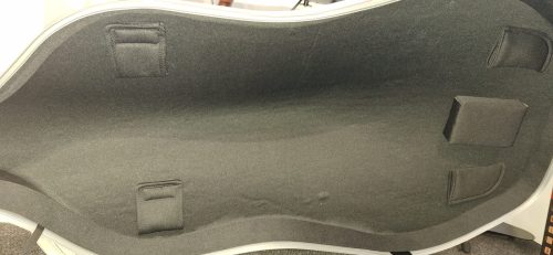 Sandner ABS Cello Case 4/4 -Pastel Green - Image 3