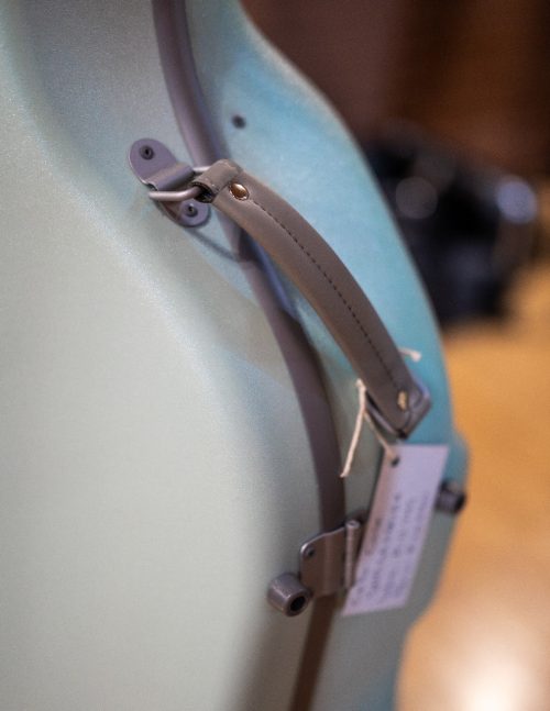 Sandner ABS Cello Case 4/4 -Pastel Green - Image 4