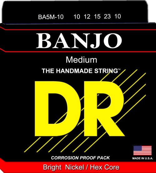 DR Strings Original Style 5-String Banjo String Set