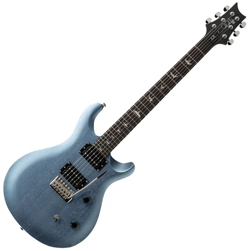 PRS SE CE 24 Standard Satin Electric Guitar - Ice Blue Metallic - Image 2