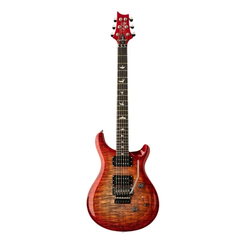 PRS SE Custom 24 Electric Guitar - Charcoal Cherry Burst - Image 2