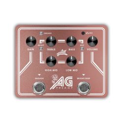 Aguilar AG DI/Preamp Bass Effects Pedal- Rose Gold