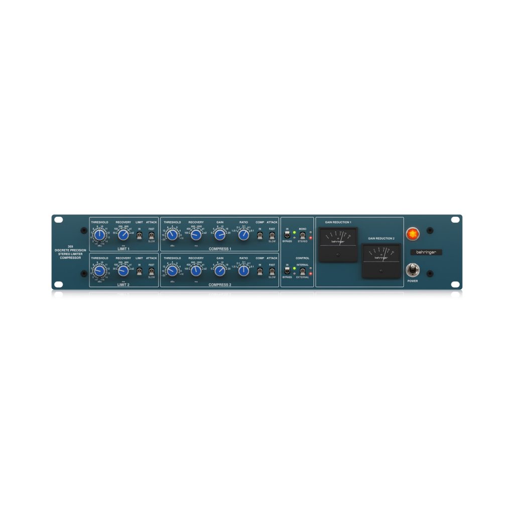 Behringer 369 2-channel Rackmounted Stereo Compressor