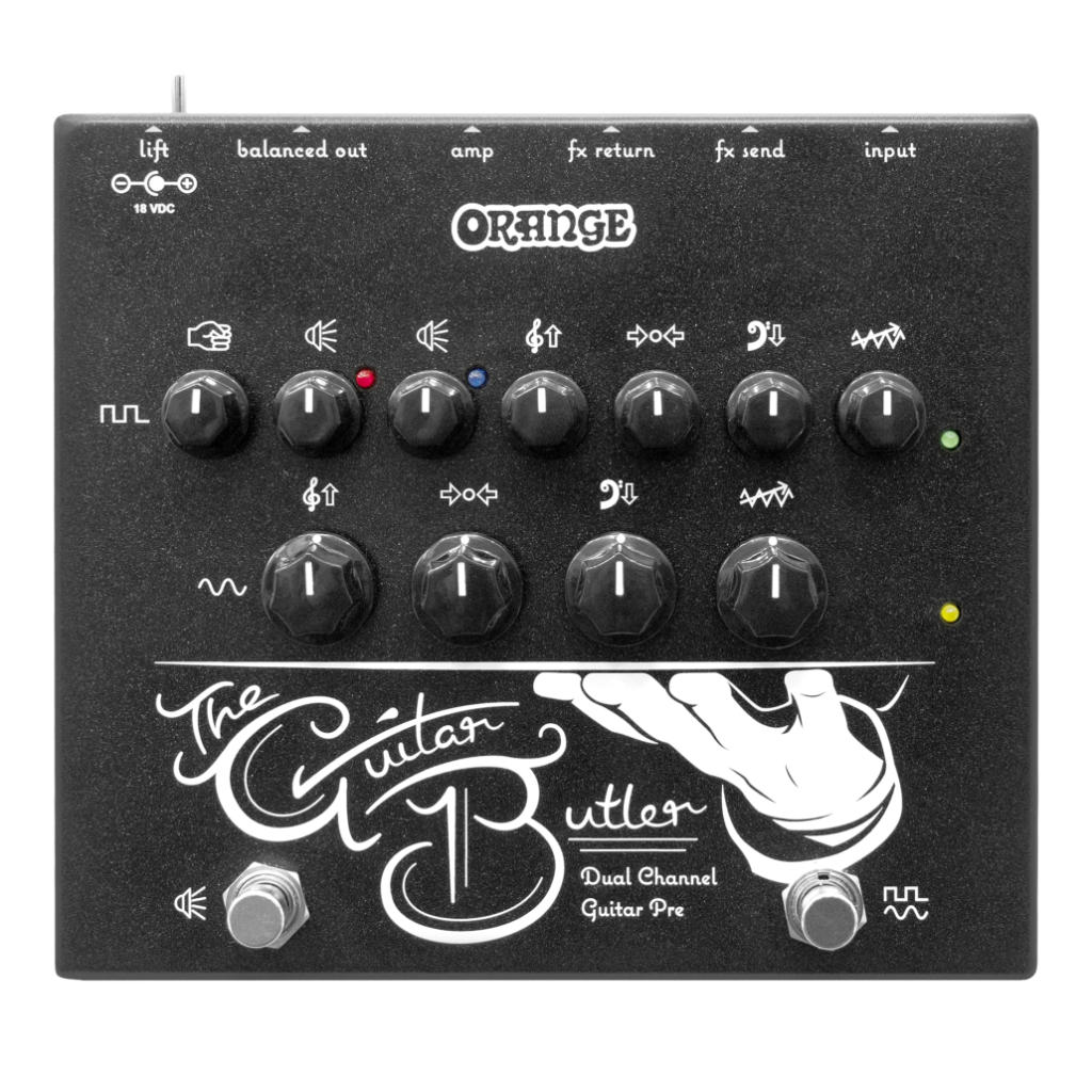 Orange Guitar butler Dual-Channel Guitar Preamp Pedal