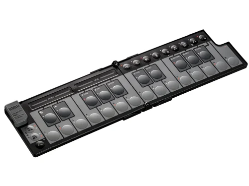 Korg nanoKEY Fold Foldable MIDI Keyboard - Black - Image 2