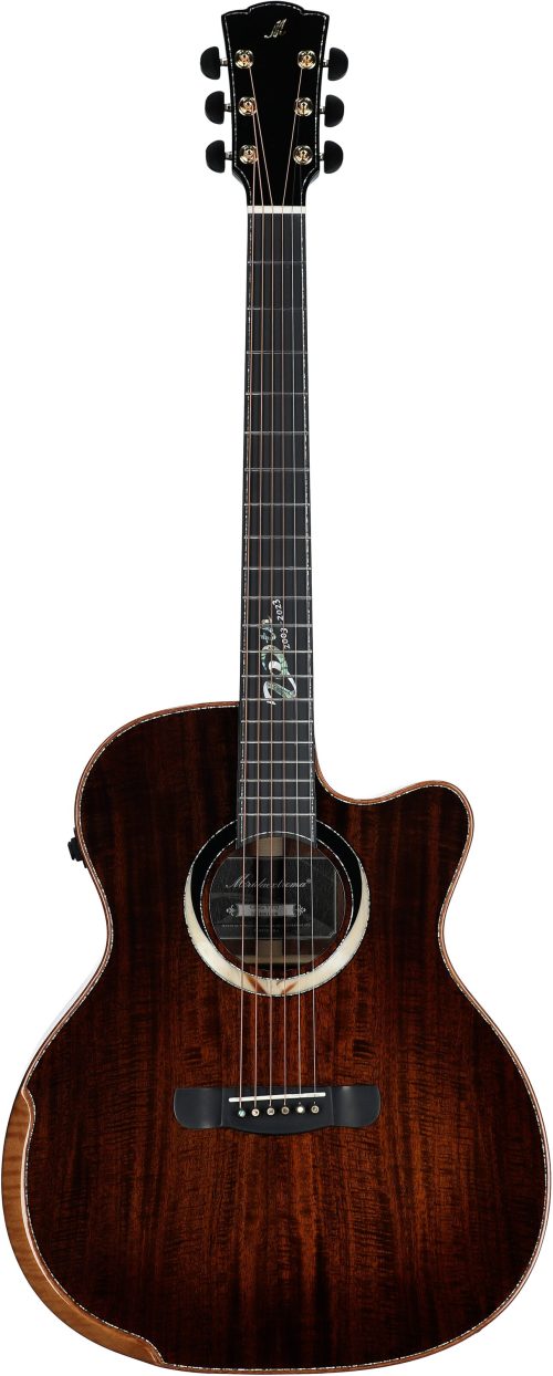 Merida Gloria V Grand Auditorium Acoustic Electric Guitar - Image 3