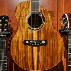 Merida Venus Solid Koa Acoustic Electric Guitar