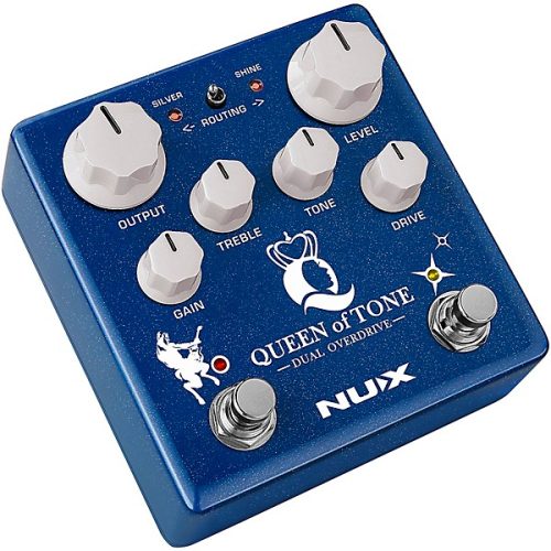 NUX Queen of Tone Dual Overdrive Effect Pedal - Image 2