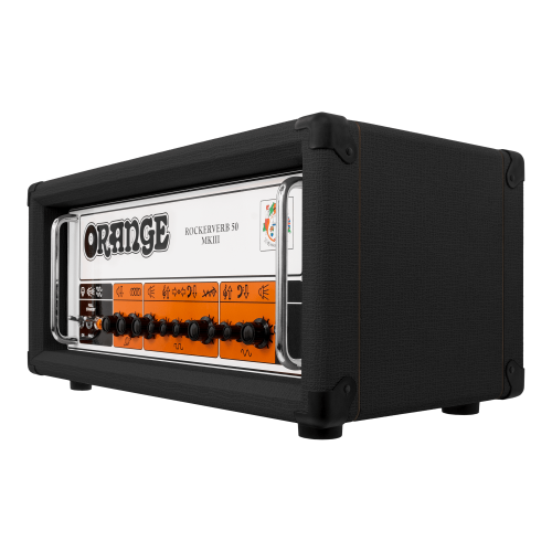 Orange Rockerverb 50 MKIII - 50-watt 2-channel Black Tube Head - Image 2