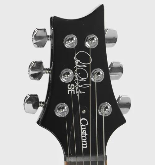 PRS SE Custom 24 Lefty Electric Guitar - Black Gold Sunburst - Image 4