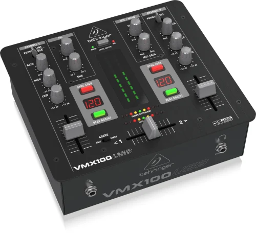 Behringer VMX100USB 2-Channel DJ Mixer - Image 2
