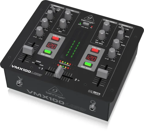 Behringer VMX100USB 2-Channel DJ Mixer - Image 4