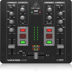 Behringer VMX100USB 2-Channel DJ Mixer