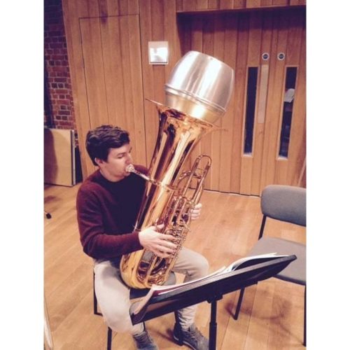 Denis Wick DW5518 Tuba Straight Mute - Aluminum - Image 4