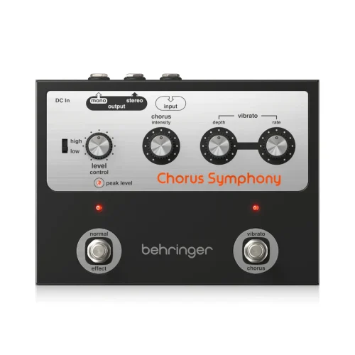 Behringer Chorus Symphony Chorus and Vibrato Guitar Pedal