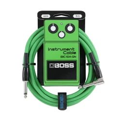 Boss BIC-10AGN – 3m Straight to Right Angled Instrument Cable