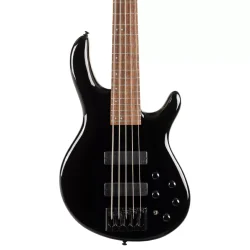 Cort C5 Deluxe 5 String Bass Guitar – Black