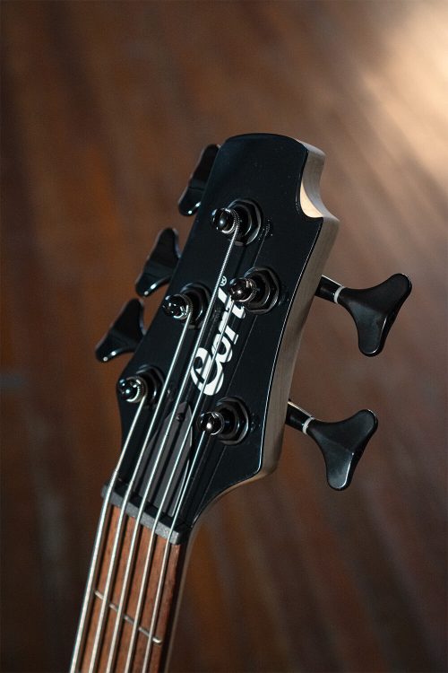 Cort C5 Deluxe 5 String Bass Guitar – Black - Image 4