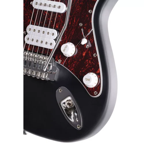 Cort G110 Electric Guitar – HSS – Open Pore Black - Image 5