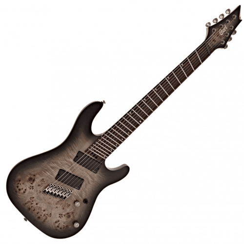 Cort KX507 Multi Scale 7-String Electric Guitar – Star Dust Black - Image 2