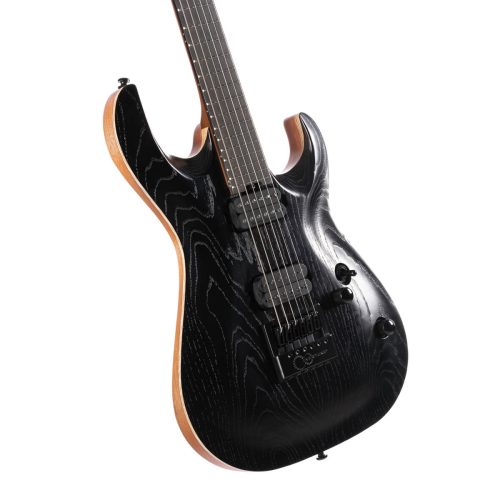 Cort KX700 Electric Guitar with EverTune – Open pore Black - Image 3