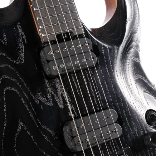 Cort KX700 Electric Guitar with EverTune – Open pore Black - Image 4